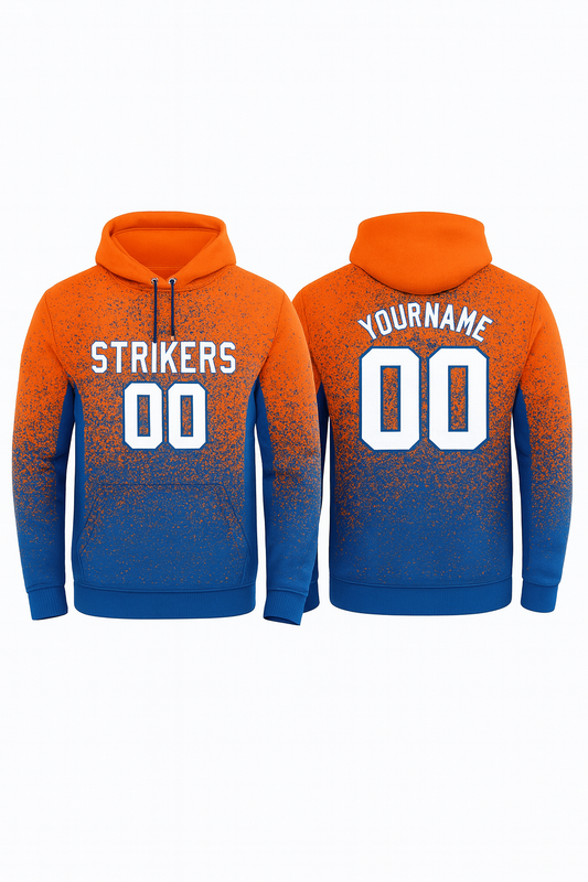 Strikers  Sublimation Polyester Hoodie