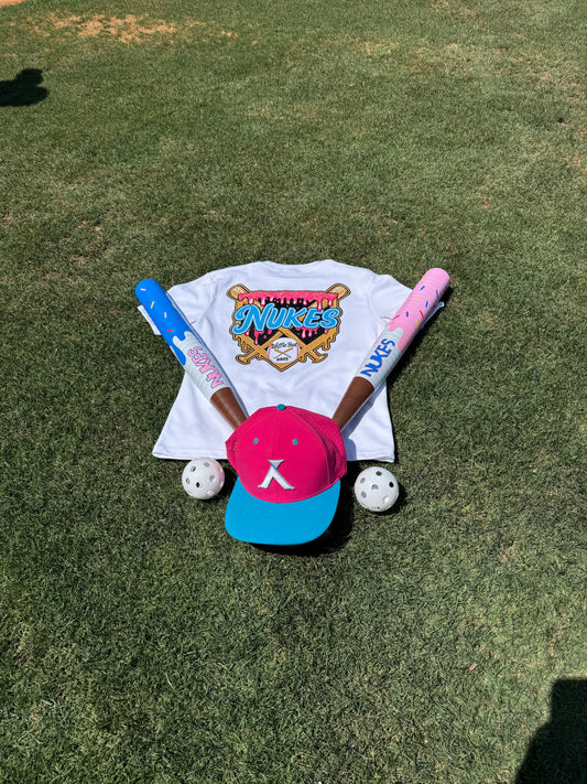 Nukes x Wiffle bat bros limited edition tee