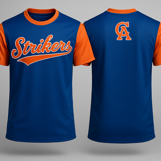 Strikers Sublimated Performance Jerseys – 100% Polyester
