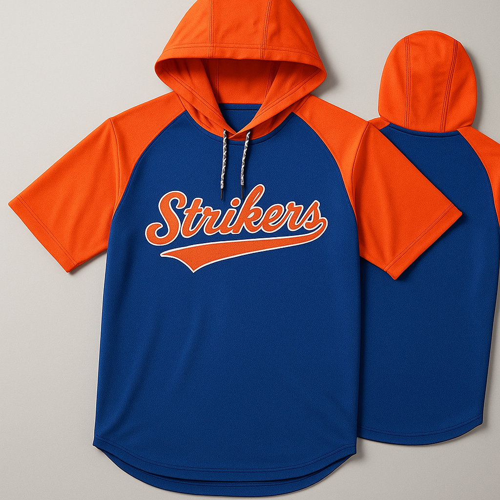 Strikers Shortsleeved Polyester Hoodie